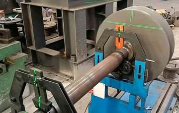 Laser shaft alignment