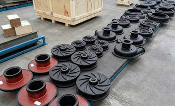 Rubber pump parts