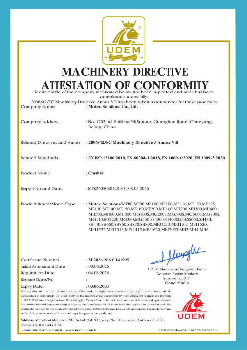 CE Certificate