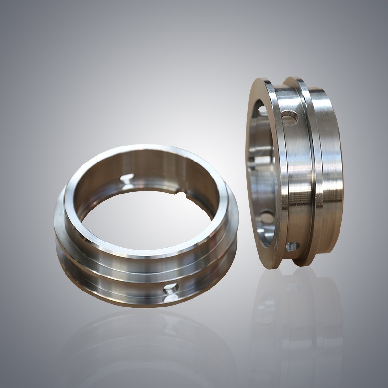 Labyrinth seal rings, machined