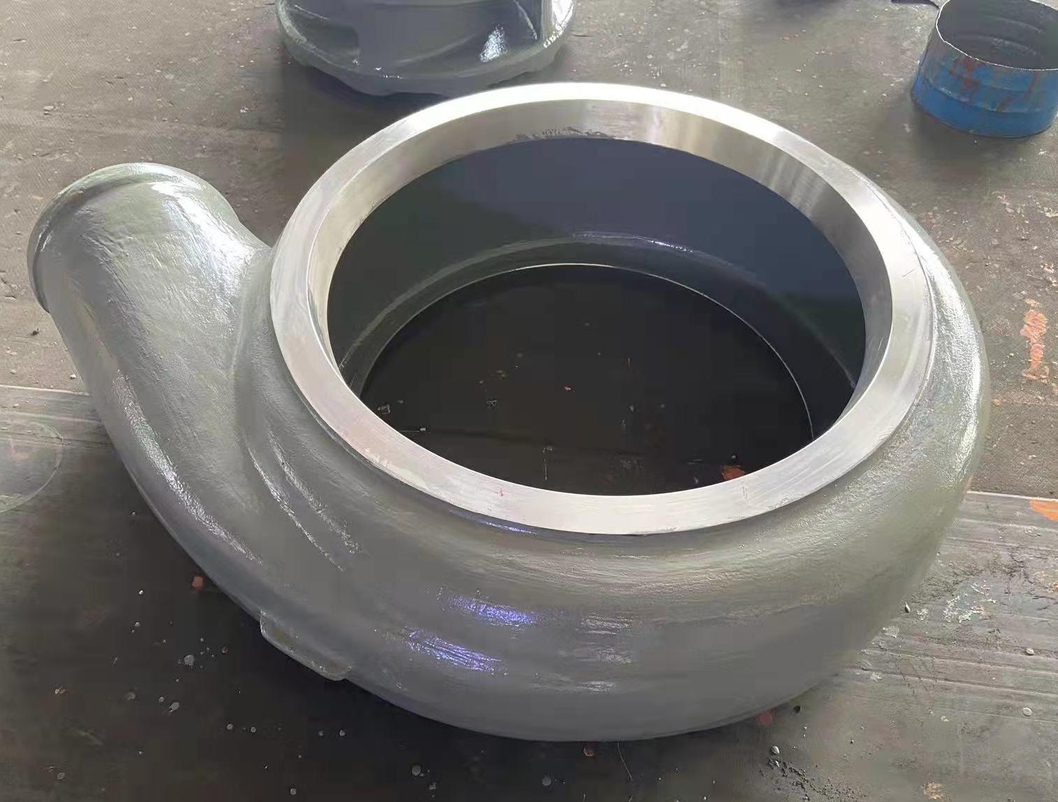 Slurry pump volute liner
